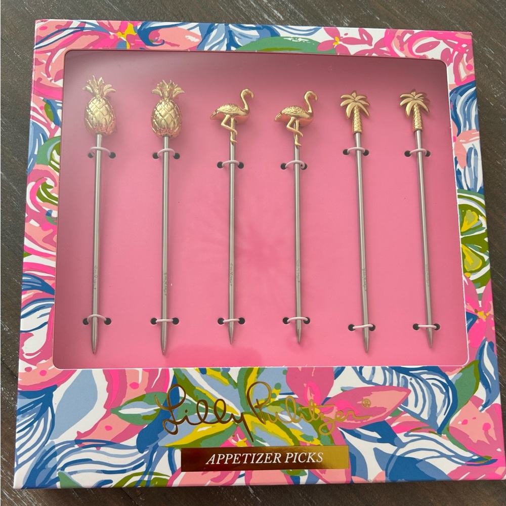 Lilly Pulitzer picnic set - Picture 3 of 4
